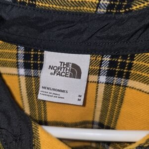 The North Face Yellow Plaid Jacket